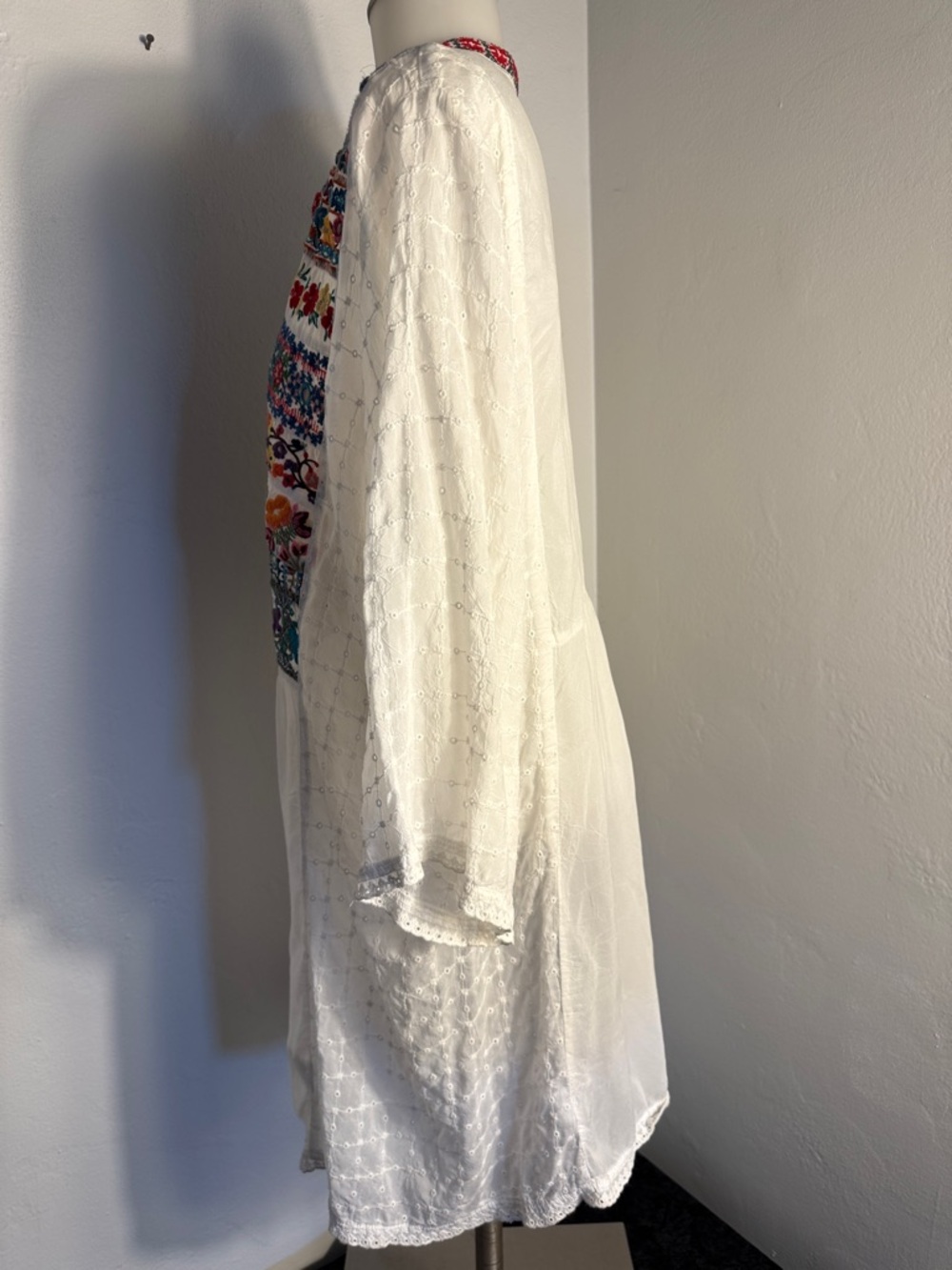Johnny Was Embroidered  Boho Top XL - Picture 7 of 7